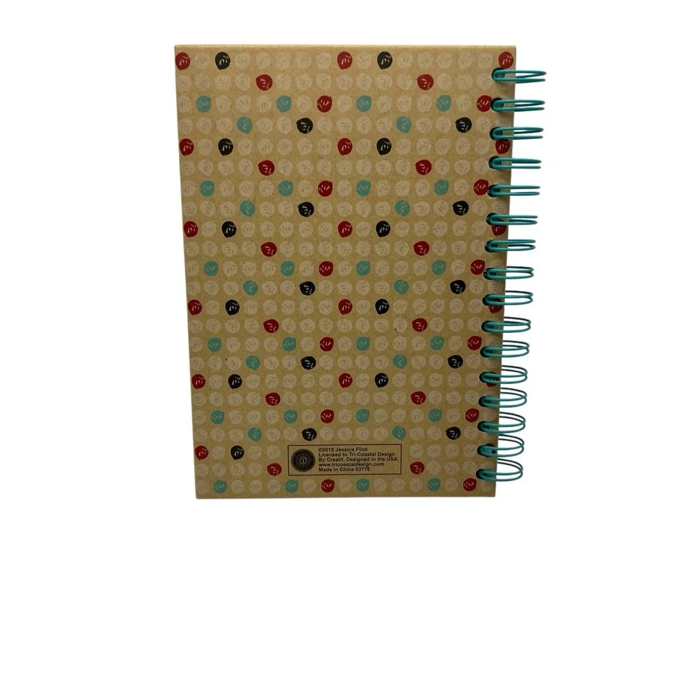 Live the Life You Love Spiral Journal‎ Notebook Inspirational Quote Lined Pages